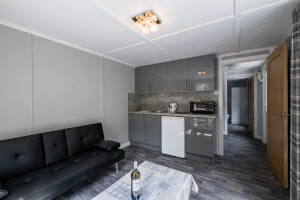 Canny Lodge kitchen area